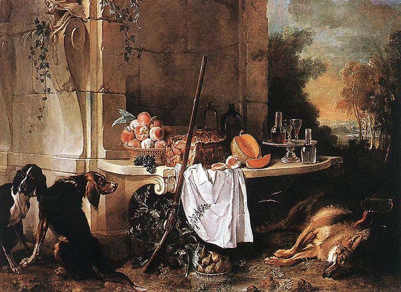 Jean Baptiste Oudry Dead Wolf